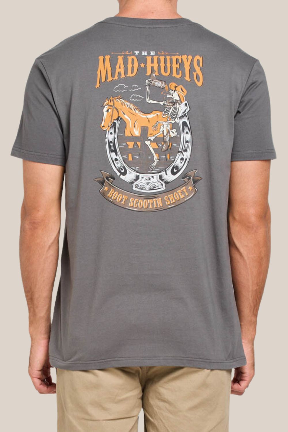 The Mad Hueys Boot Scootin Shoey Short Sleeve Tee