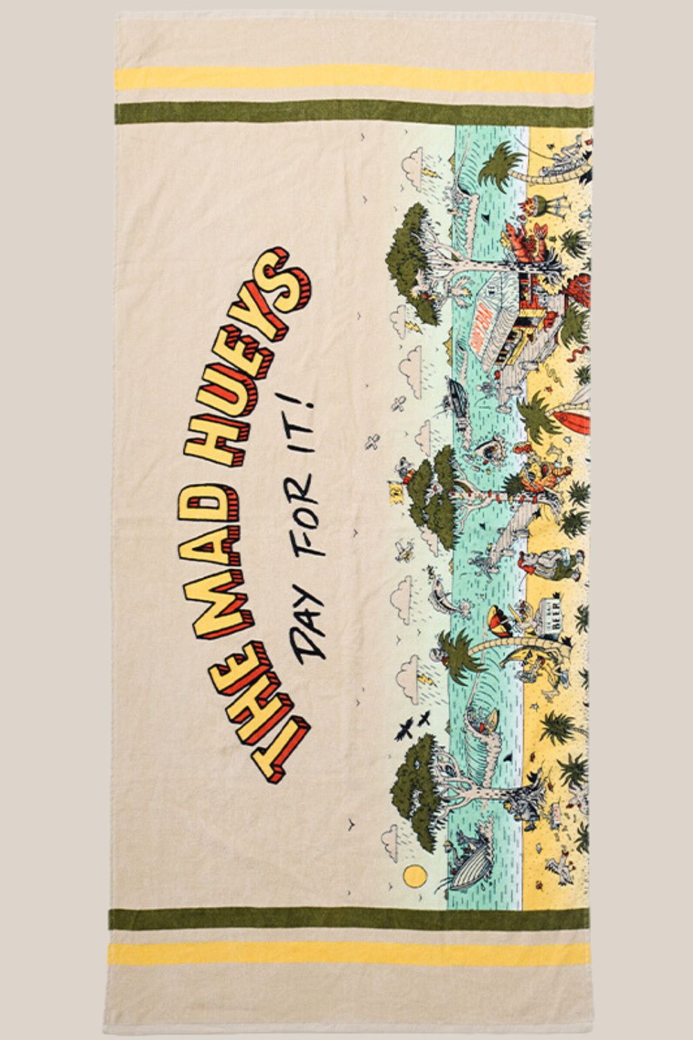 The Mad Hueys Big Day For It Surf Towel