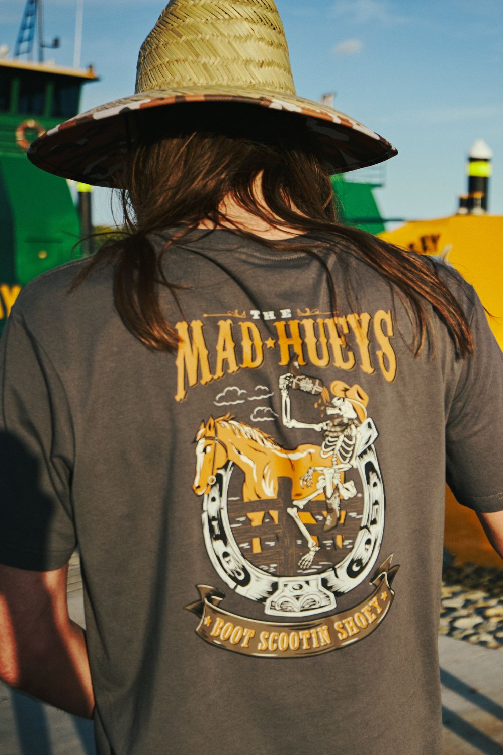 The Mad Hueys Boot Scootin Shoey Short Sleeve Tee