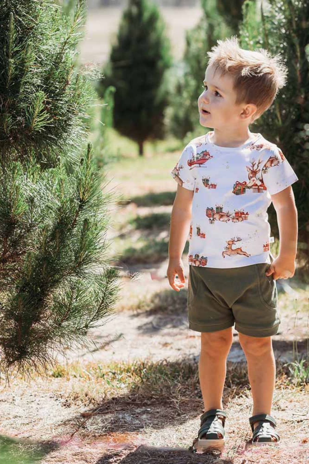 Snuggle Hunny Reindeer Organic T-Shirt