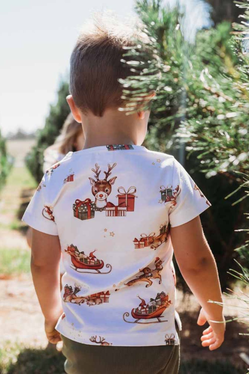 Snuggle Hunny Reindeer Organic T-Shirt