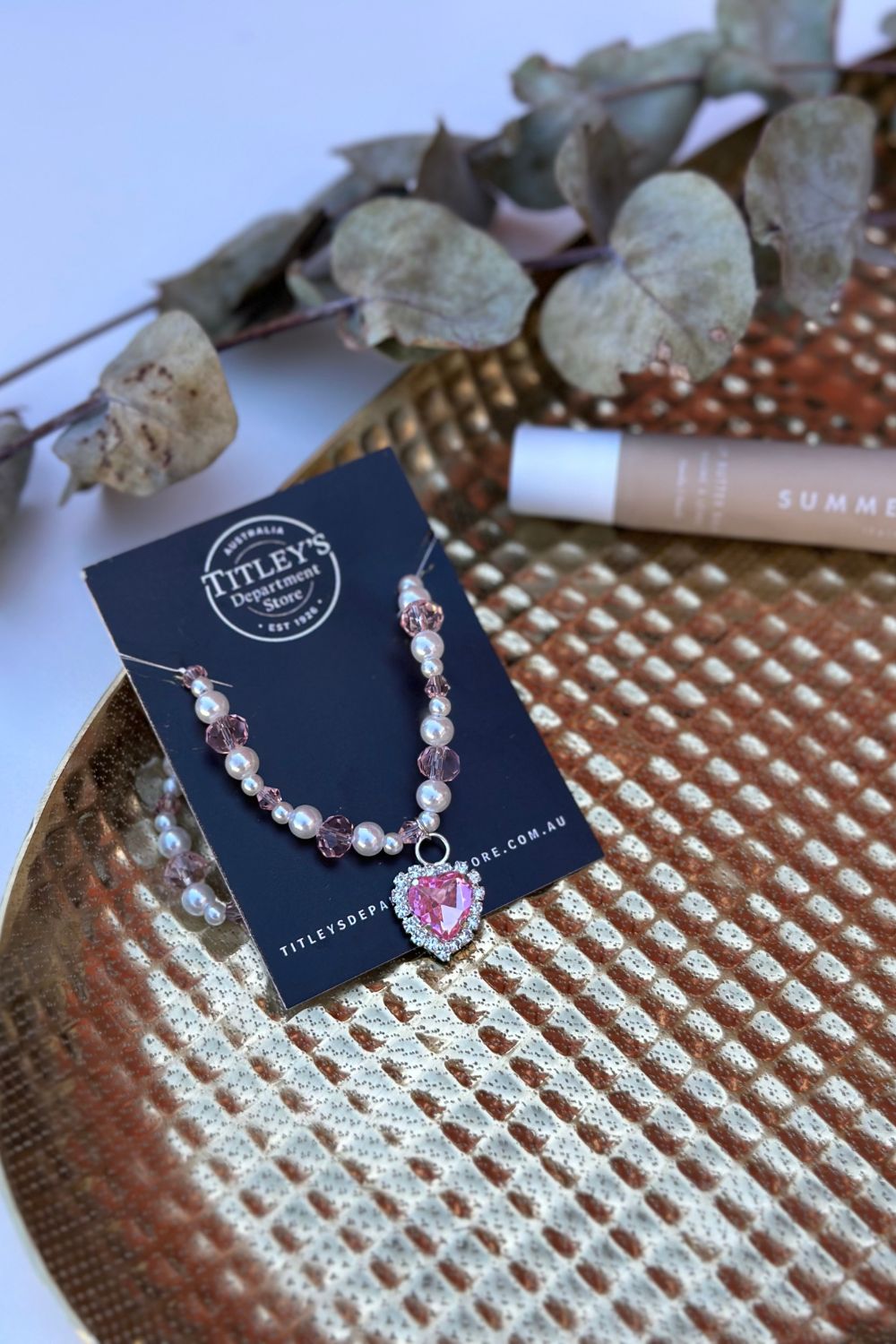 Boelle Crystal Heart Necklace