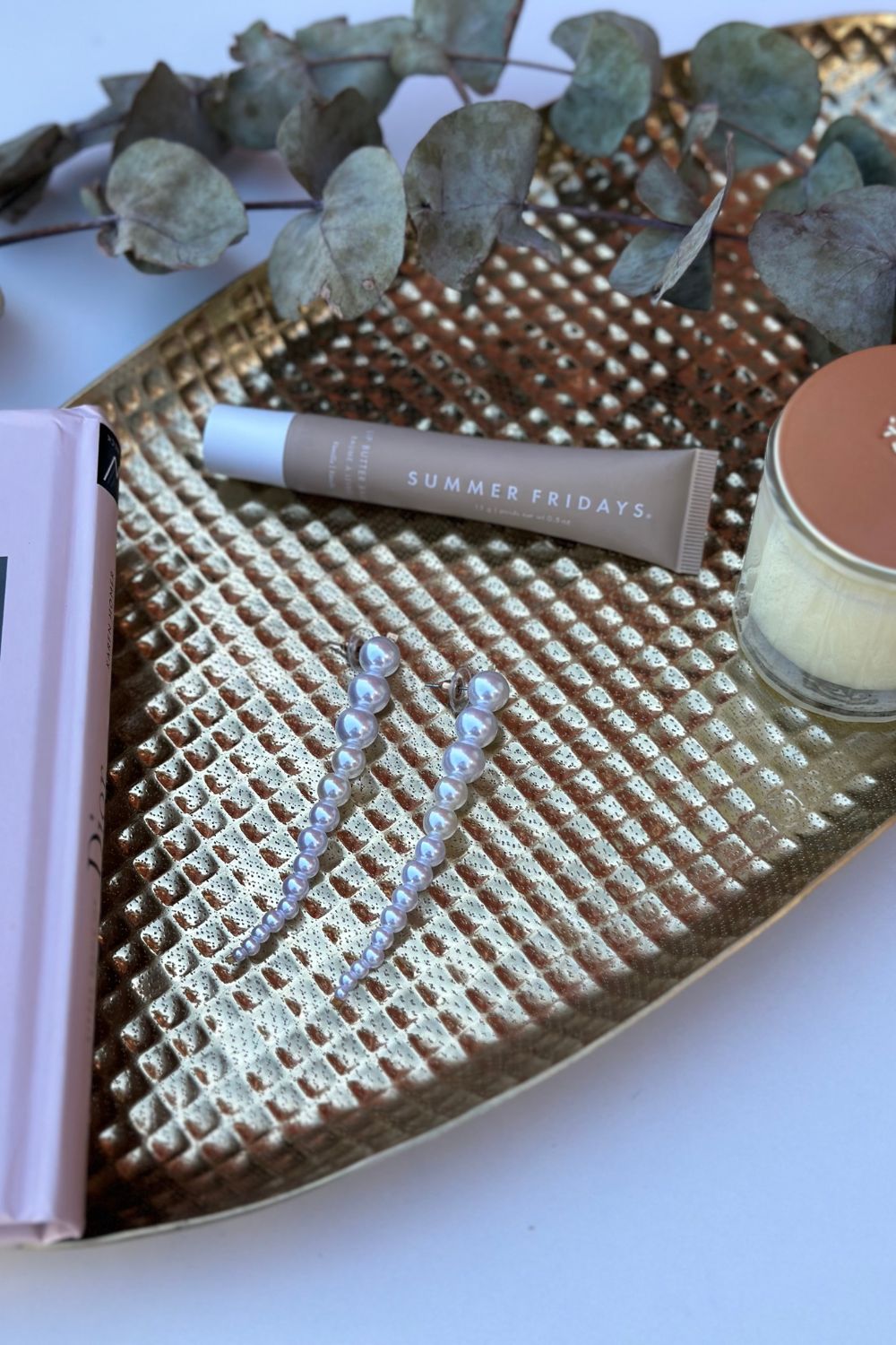 Boelle Pearl Decending Drop Earrings