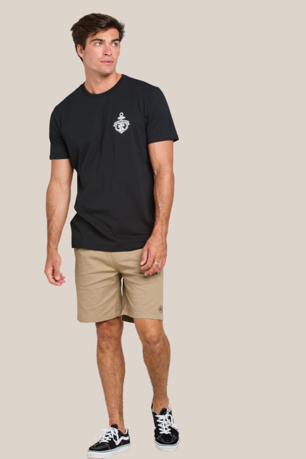 The Mad Hueys Chained Anchor Short Sleeve Tee
