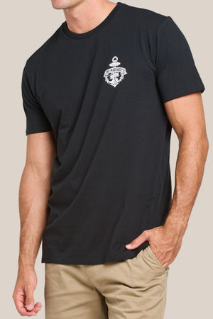 The Mad Hueys Chained Anchor Short Sleeve Tee