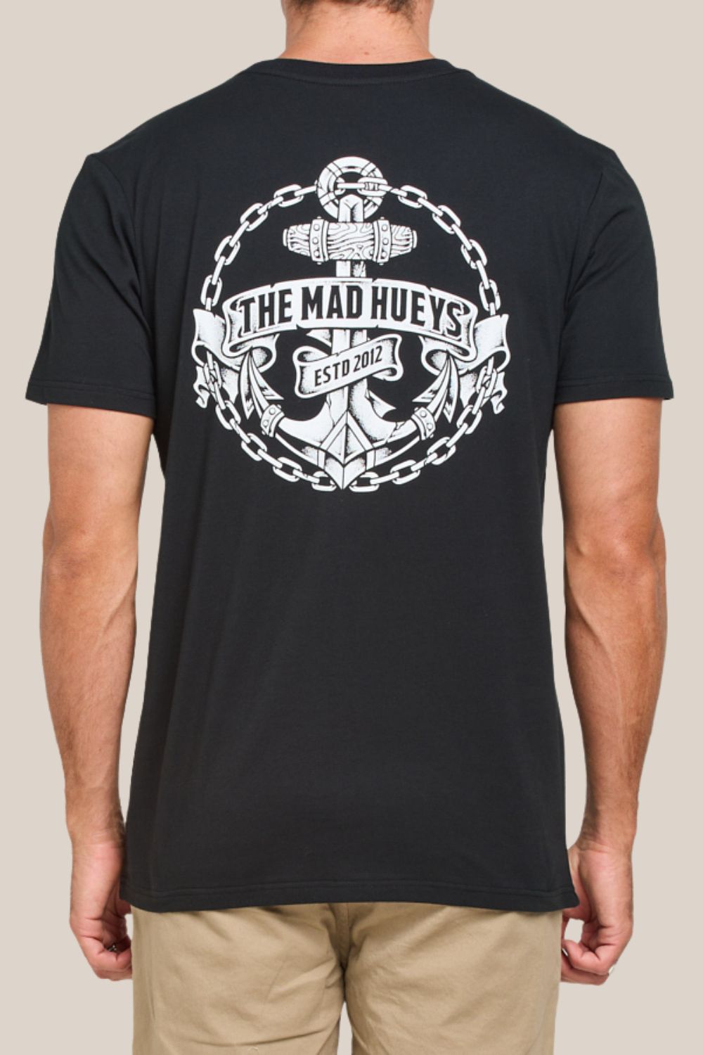 The Mad Hueys Chained Anchor Short Sleeve Tee