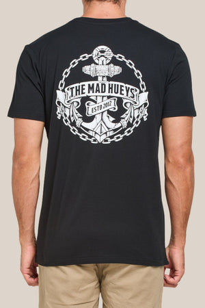 The Mad Hueys Chained Anchor Short Sleeve Tee