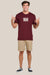 The Mad Hueys Palm Paradise Short Sleeve Tee