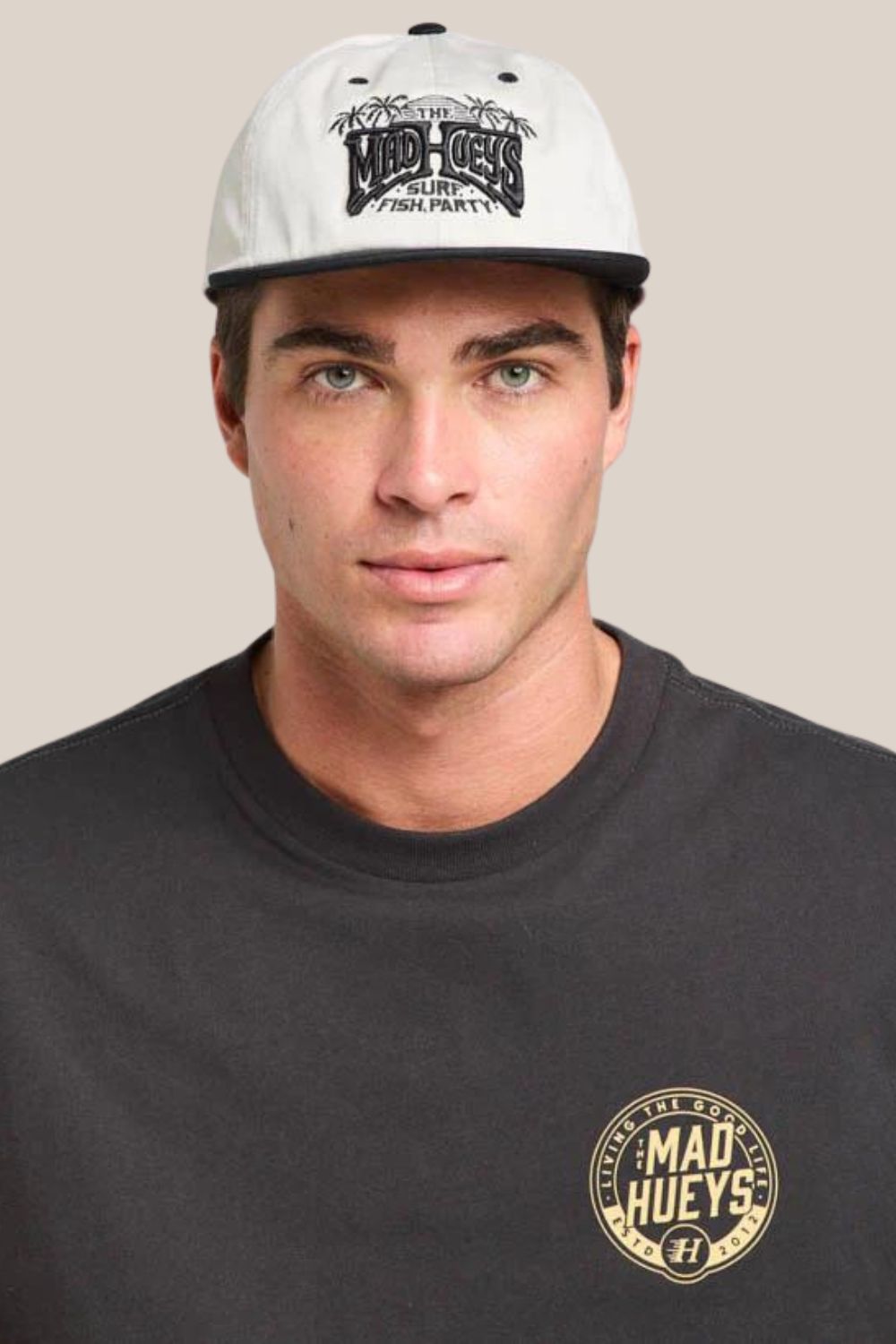 The Mad Hueys Palm Pardise Unstructured Cap