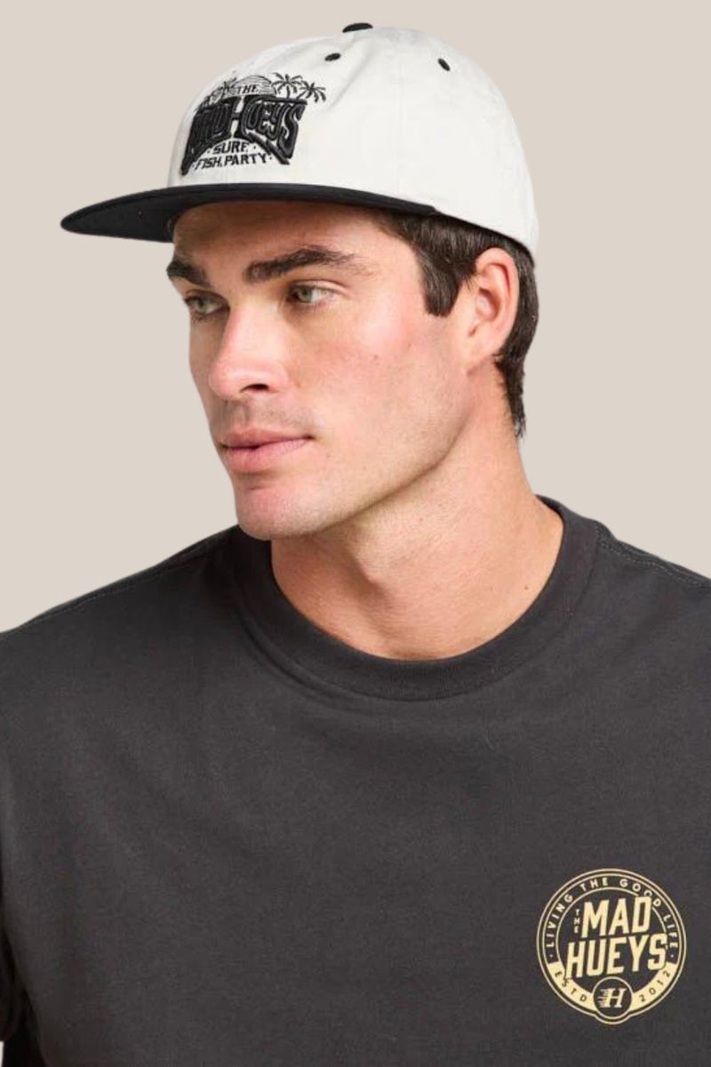 The Mad Hueys Palm Pardise Unstructured Cap