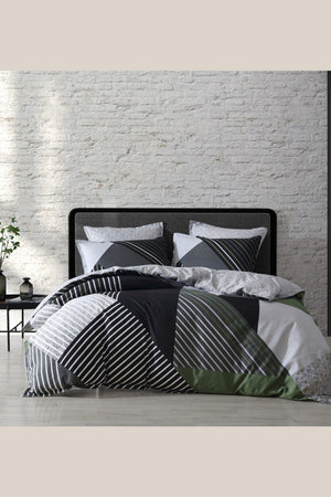 Logan & Mason Noah Quilt Cover Set - Double