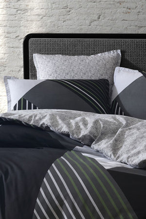 Logan & Mason Noah Quilt Cover Set - Double