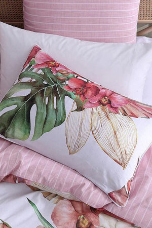 Logan & Mason Orchadia Quilt Cover Set - Super King