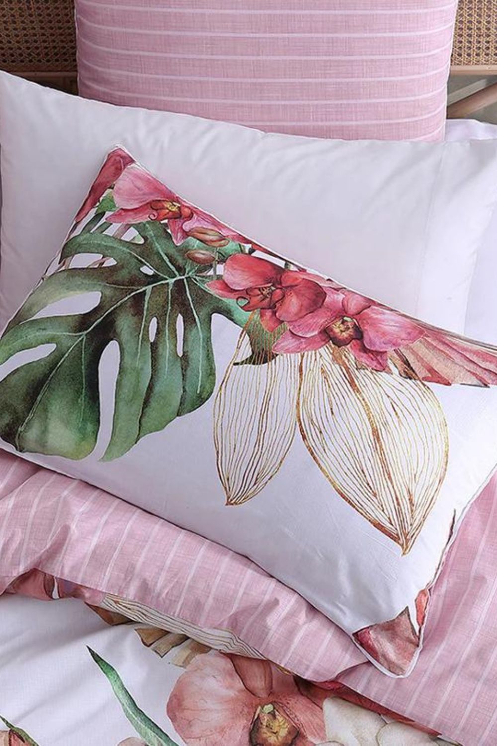 Logan & Mason Orchadia Quilt Cover Set - King