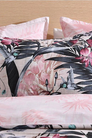 Logan & Mason Hummingbird Quilt Cover Set - King