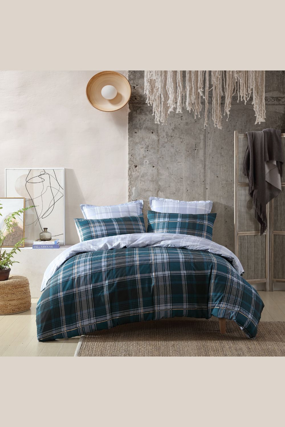 Logan & Mason Marcus Quilt Cover Set - King