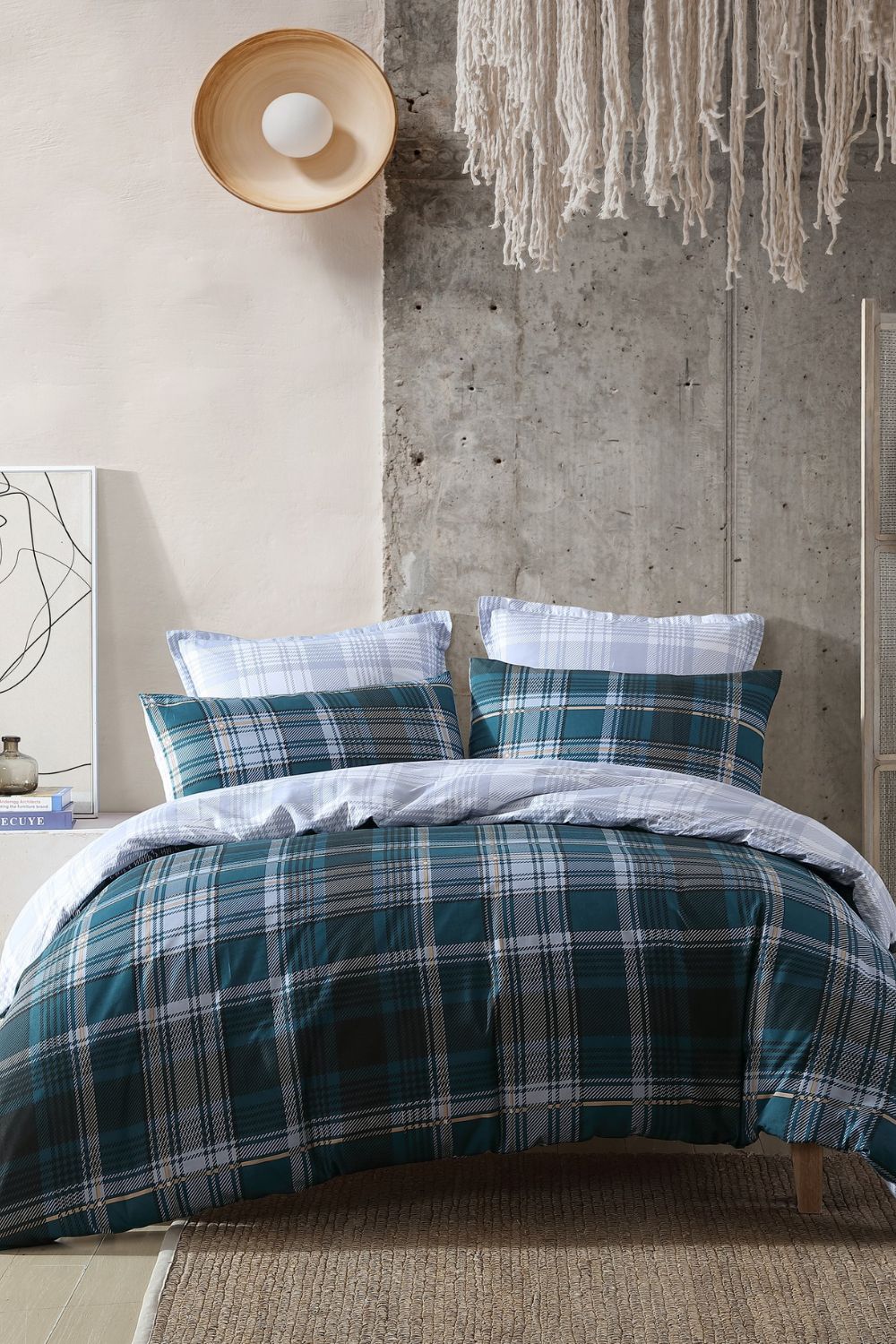 Logan & Mason Marcus Quilt Cover Set - King