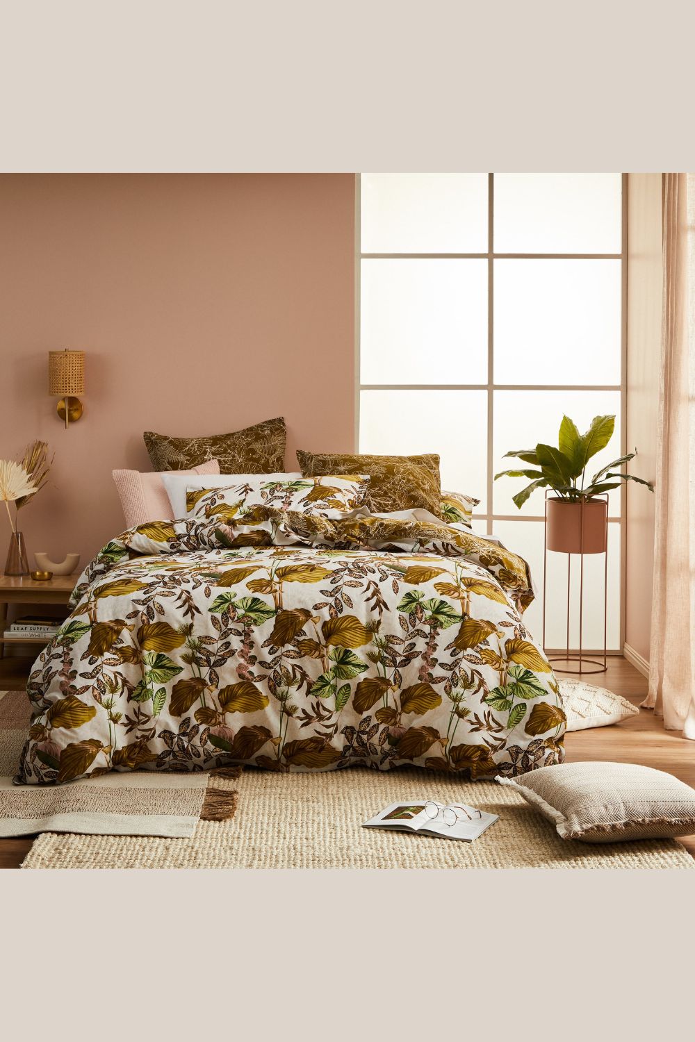 Logan & Mason Juno Quilt Cover Set - Queen