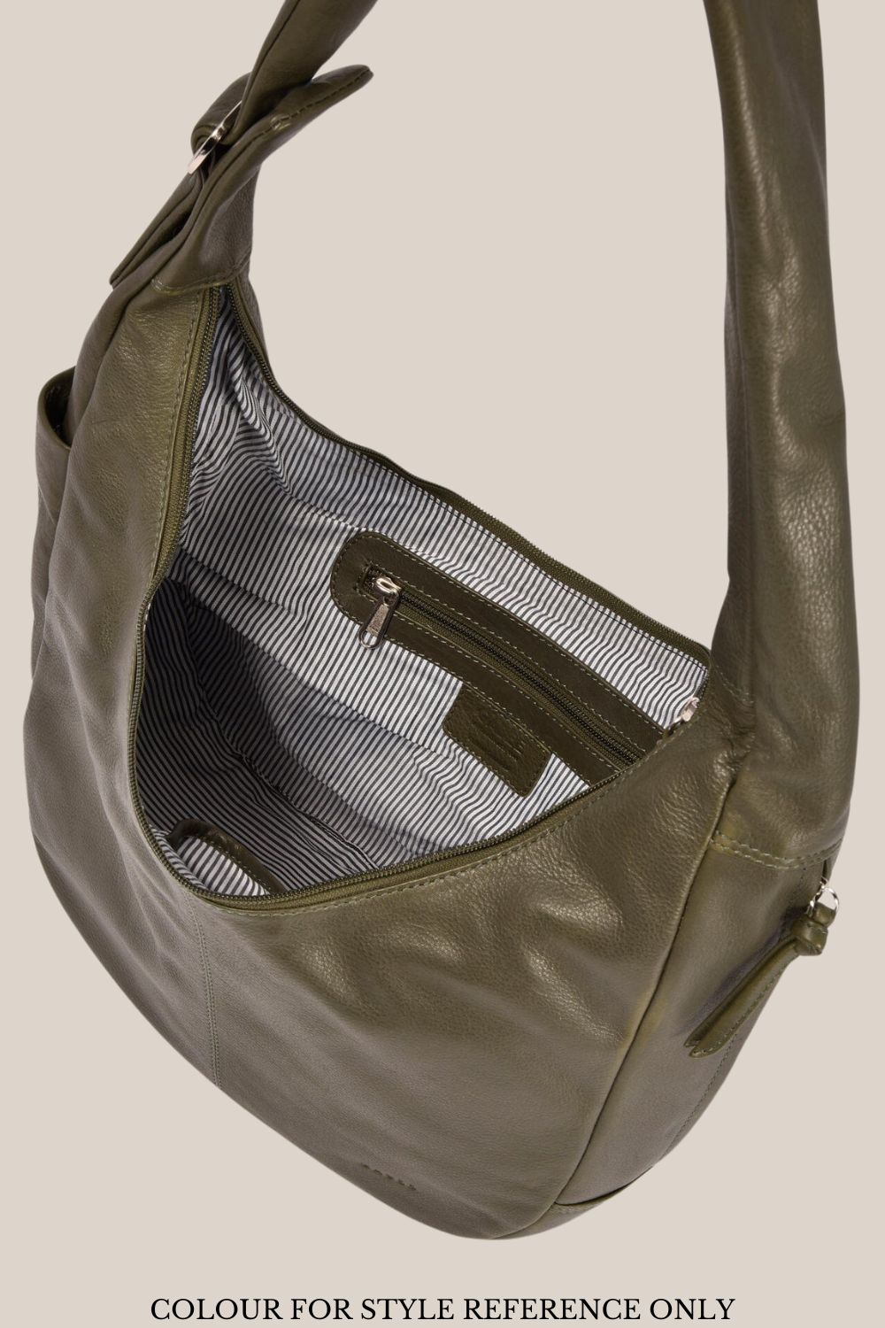 Gabee Casey Leather Hobo Bag
