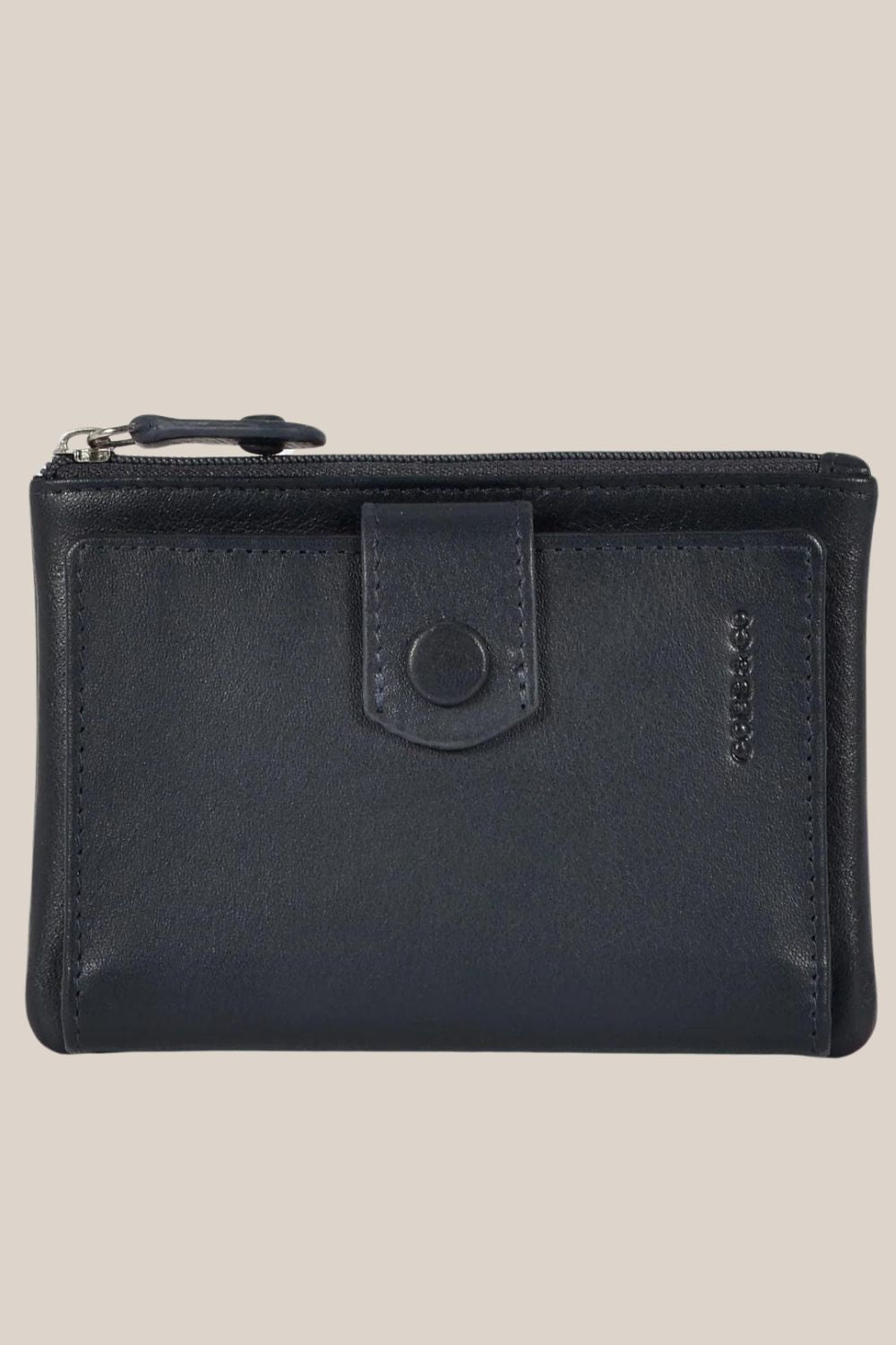 Gabee Collins RFID Compact Leather Wallet