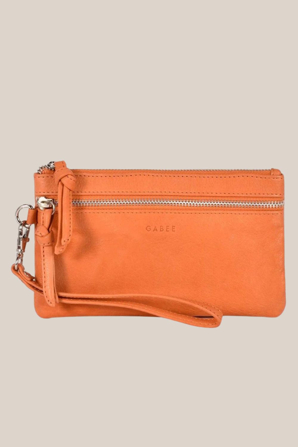 Gabee Princess Leather Wristlet