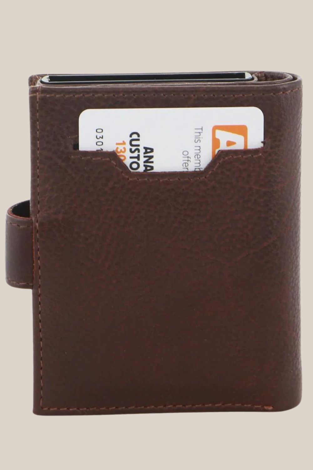 Pierre Cardin Leather Smart Slide Card Holder Tab Wallet
