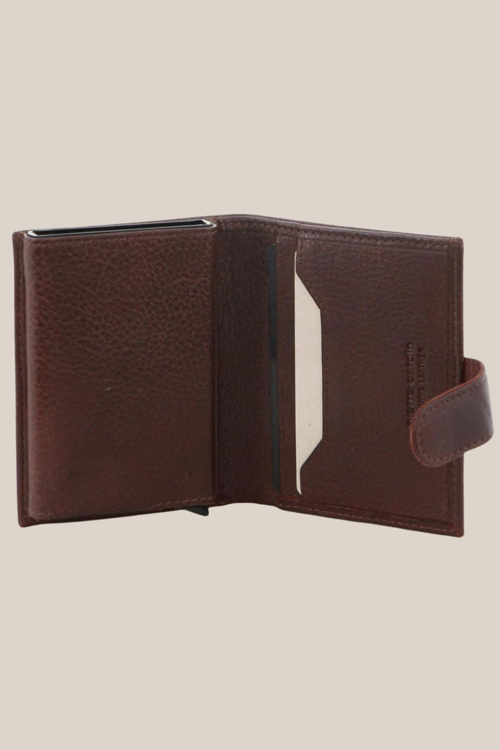 Pierre Cardin Leather Smart Slide Card Holder Tab Wallet