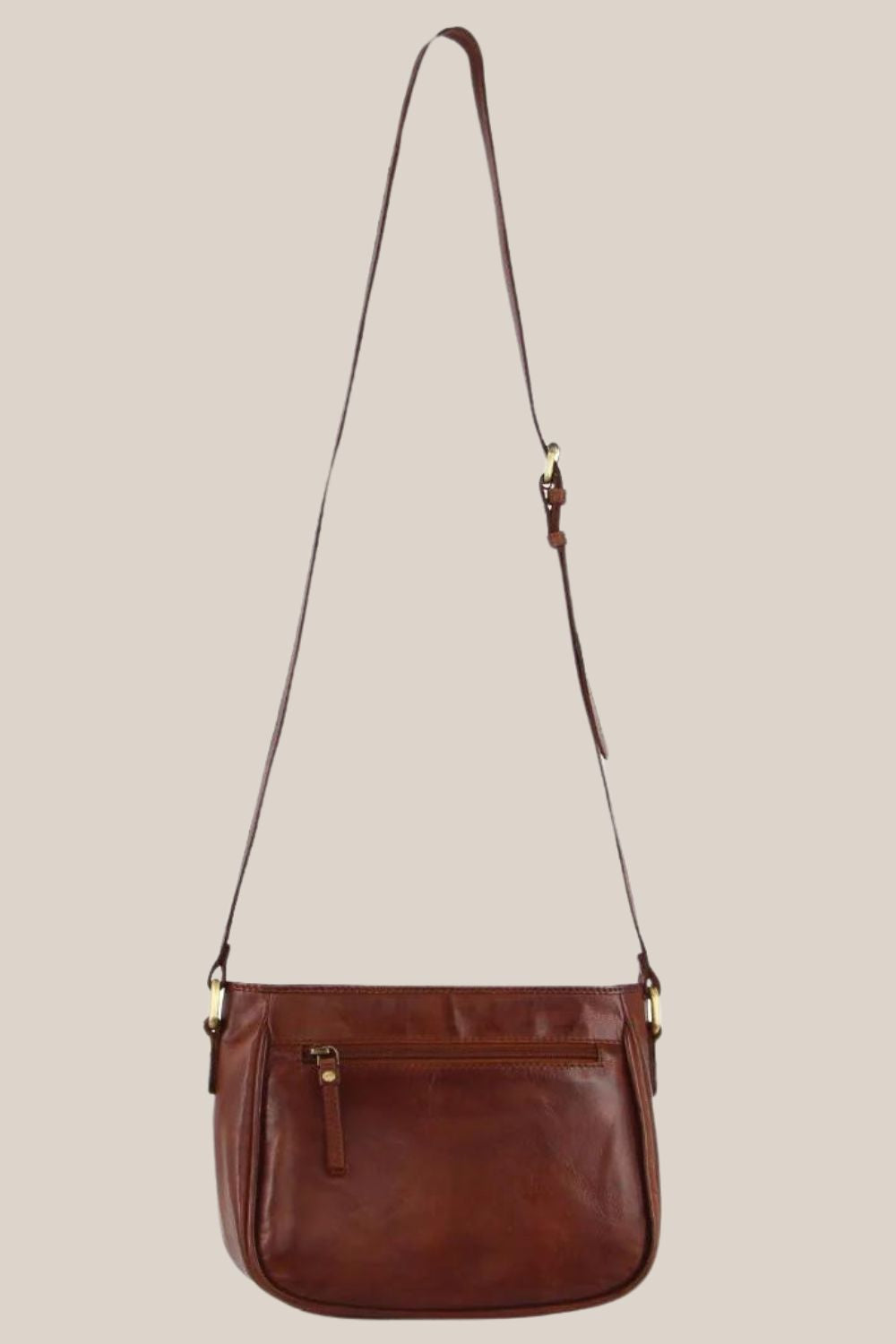 Pierre Cardin Ladies Leather Stud Detail Crossbody Bag