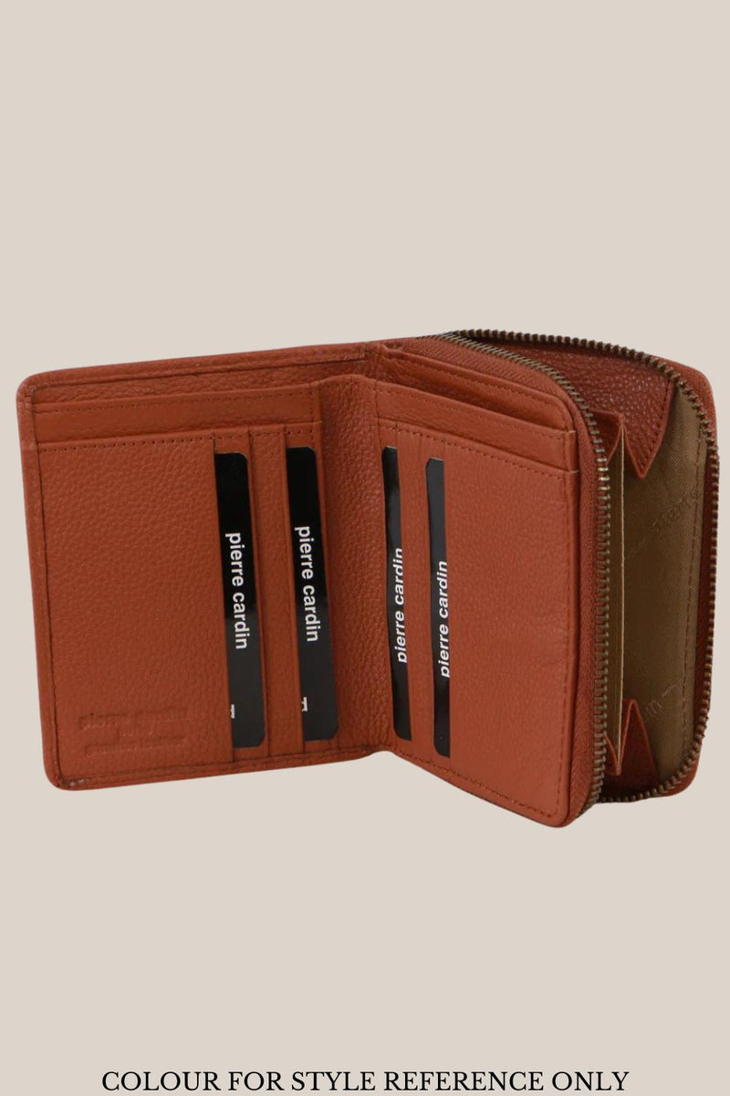 Pierre Cardin Leather Tab Bi-Fold Wallet