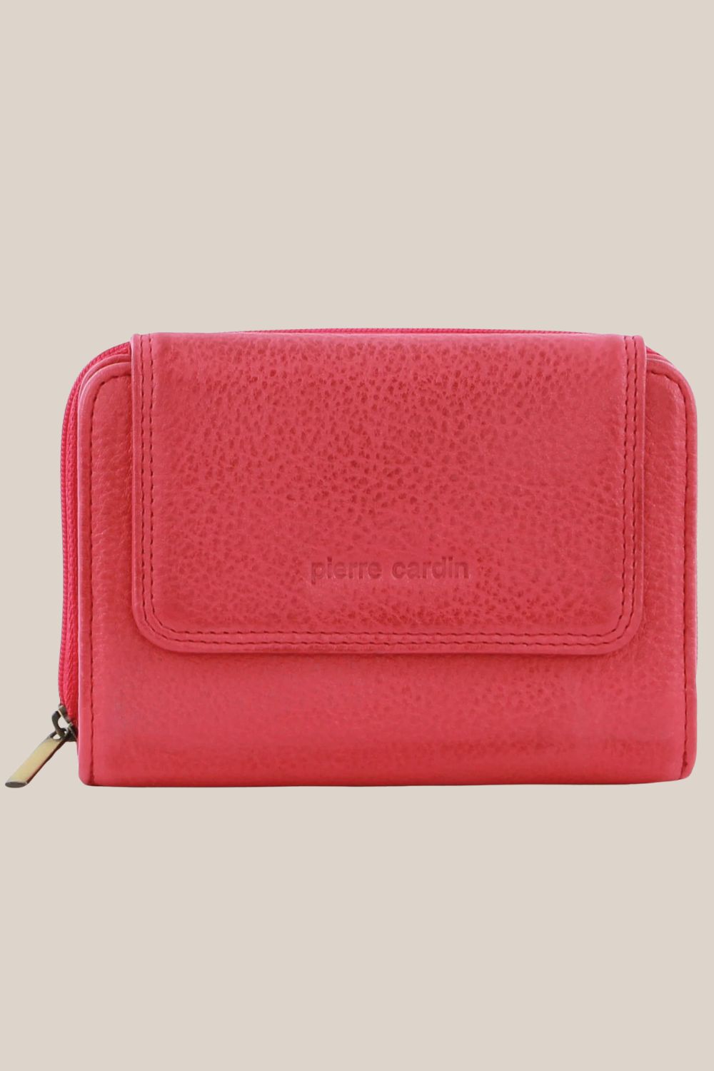 Pierre Cardin Ladies Leather Compact Bi Fold Wallet