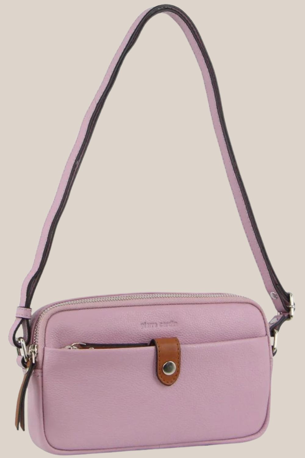 Pierre Cardin Ladies Leather Crossbody Camera Bag