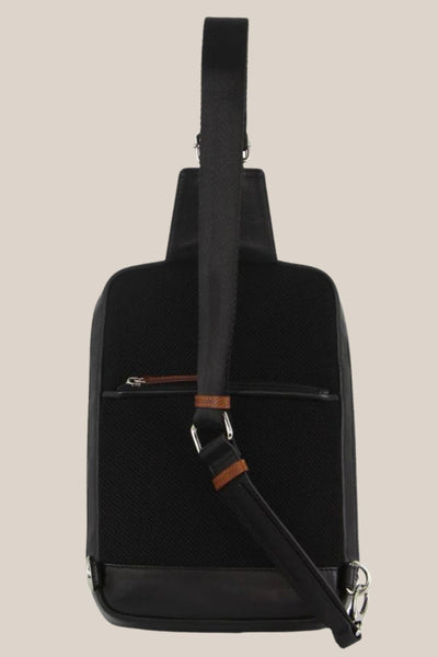 Pierre Cardin Leather 3-Way Swing Bag