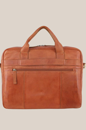 Pierre Cardin Rustic Leather Computer Bag