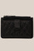 Pierre Cardin Leather Embossed Pattern Zip Purse