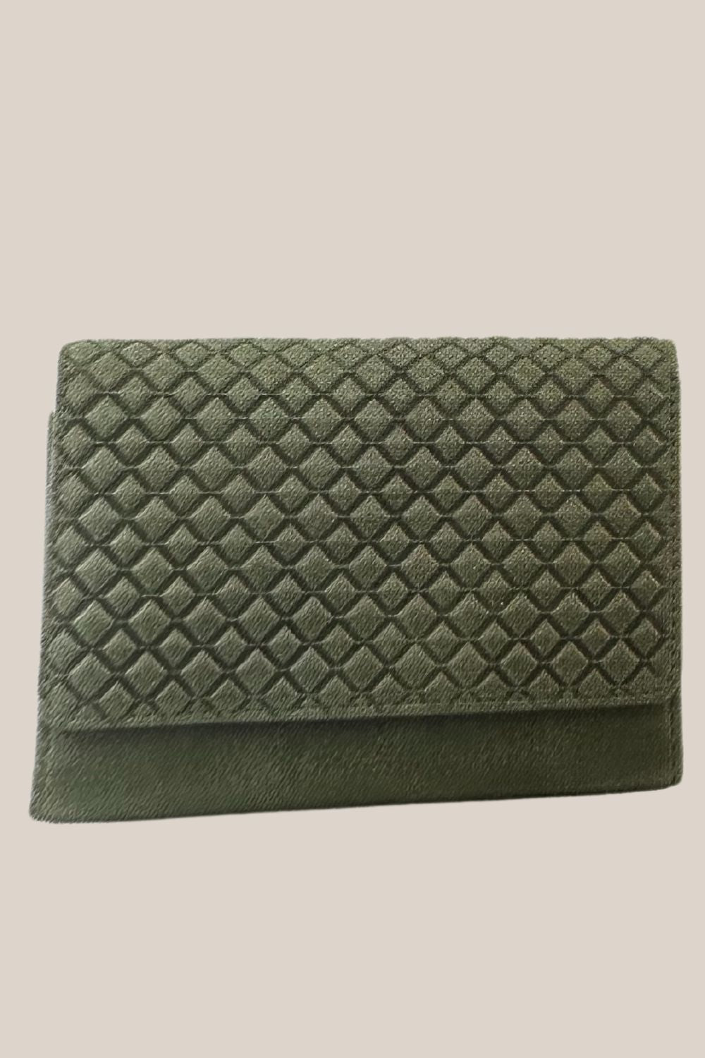 Pierre Cardin Diamond Pattern Embossed Ladies Tri-Fold Wallet