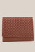 Pierre Cardin Diamond Pattern Embossed Ladies Tri-Fold Wallet