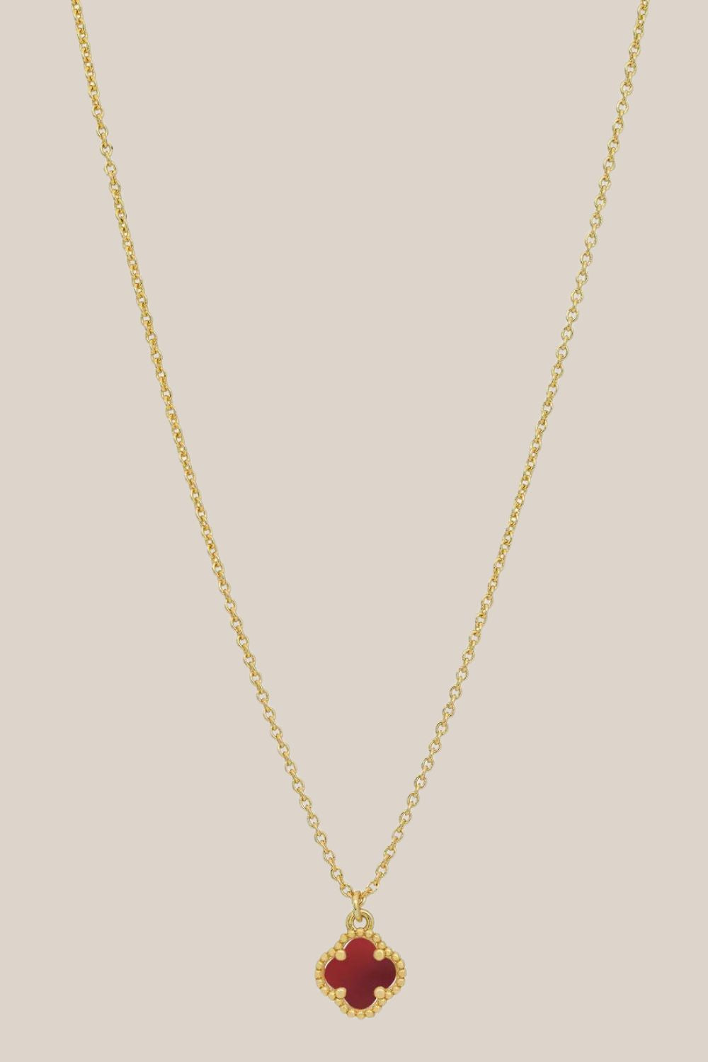 Liberte Reign Gold Scarlet Necklace