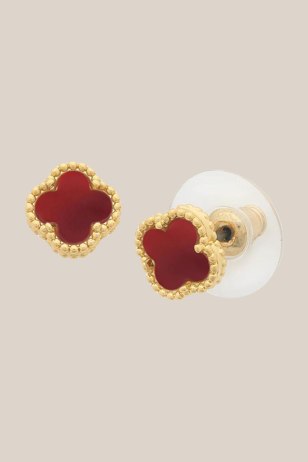 Liberte Reign Gold Scarlet Earring