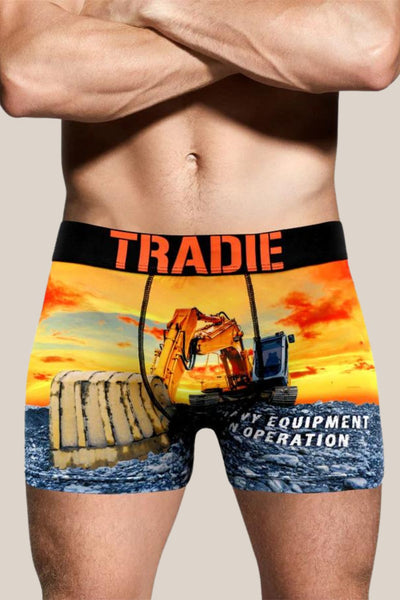 Tradie Mens Work & Surf Photo Trunk