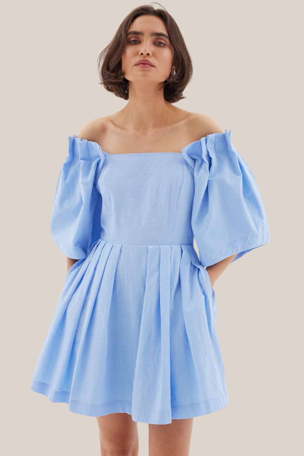 Sovere Origami Mini Dress