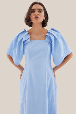 Sovere Origami Midi Dress