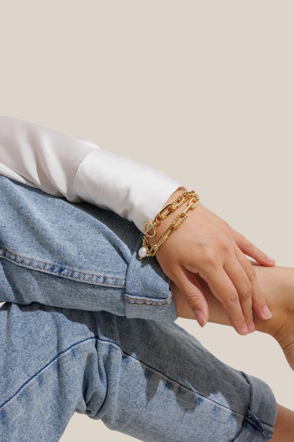 Liberte Darcy Pearl Bracelet