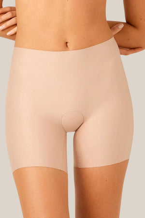 Ambra Laser Cut Hi Mid Thigh Short