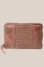 Rugged Hide Pearl Zip Wallet