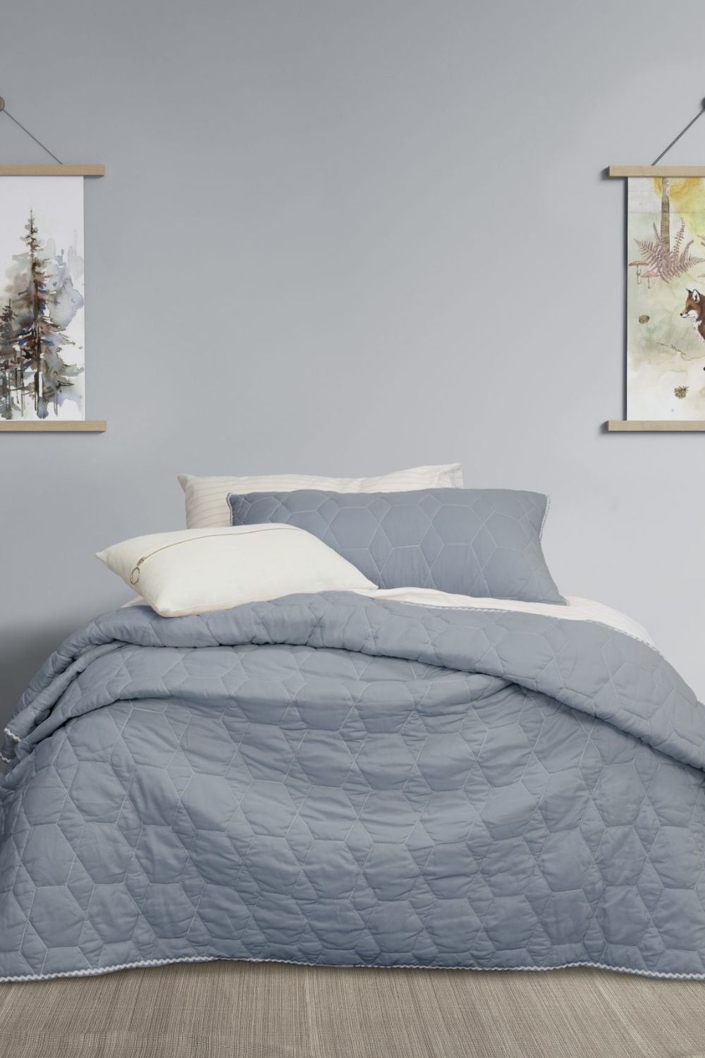 JBK Bolston Coverlet Set - Single Double