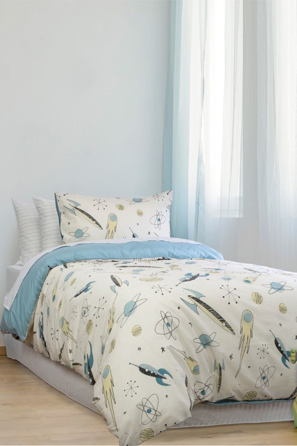 JBK Rocket Boy Quilt Cover Set - Single