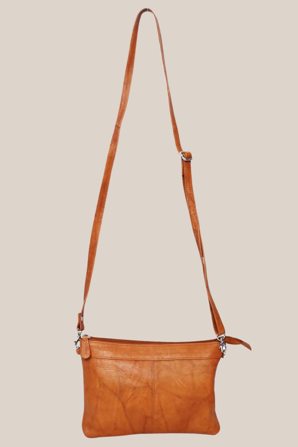 Houston Leather RFID Crossbody Bag
