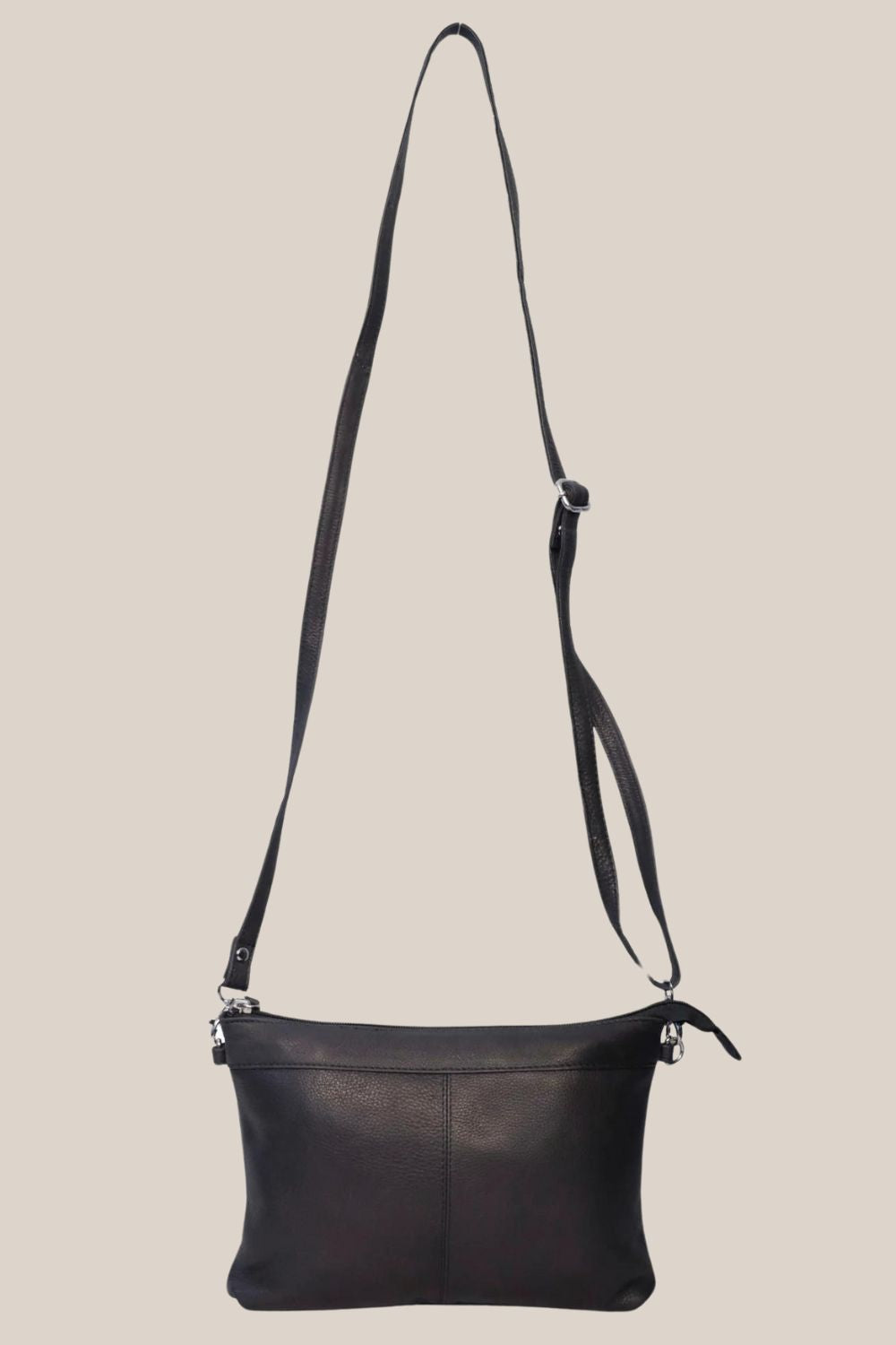 Houston Leather RFID Crossbody Bag
