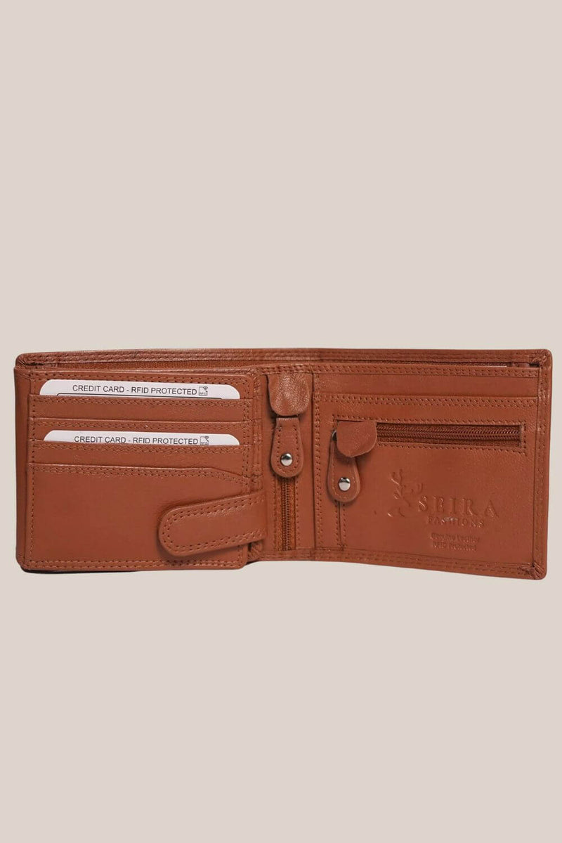 Siera RFID Leather Mens Wallet