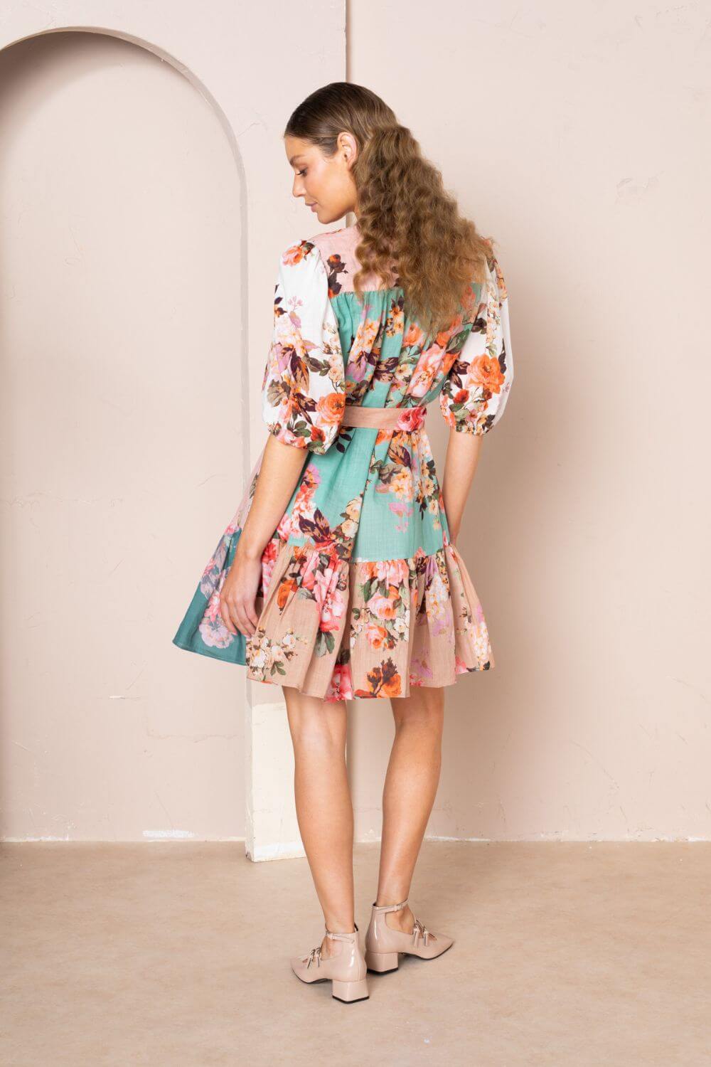 Kachel Patricia Mini Shirt Dress